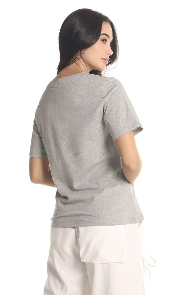 Camiseta Gris Confianza - Navissi Clothing ♡