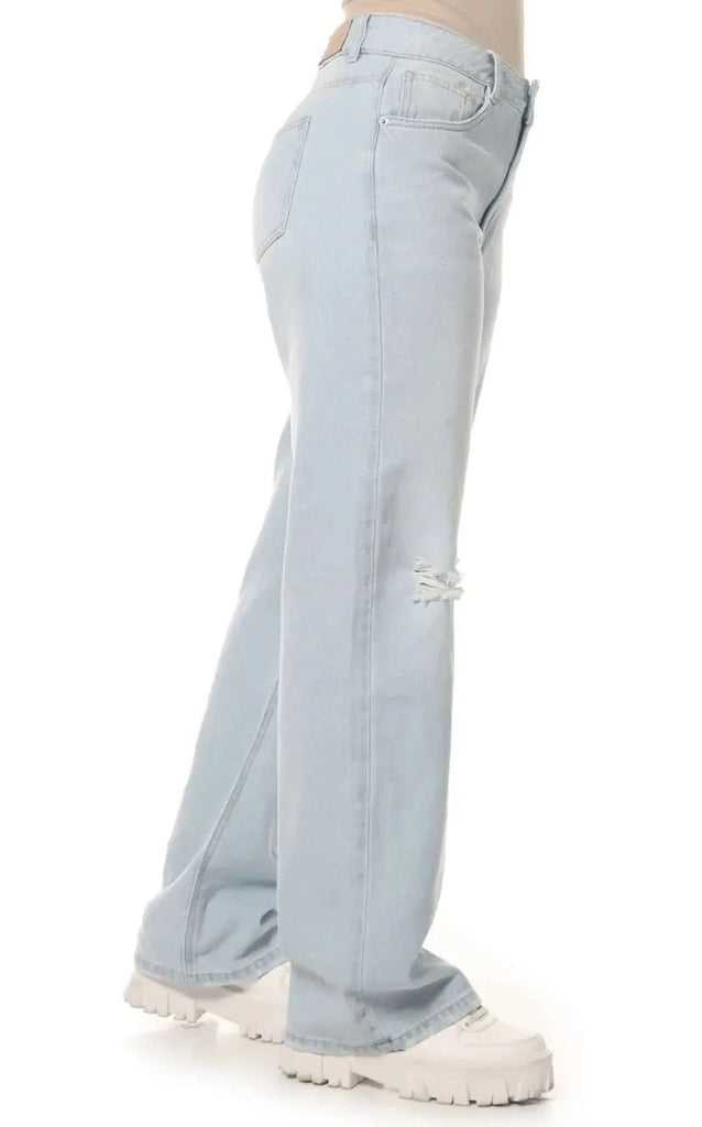Jean Azul Straight - Navissi Clothing ♡