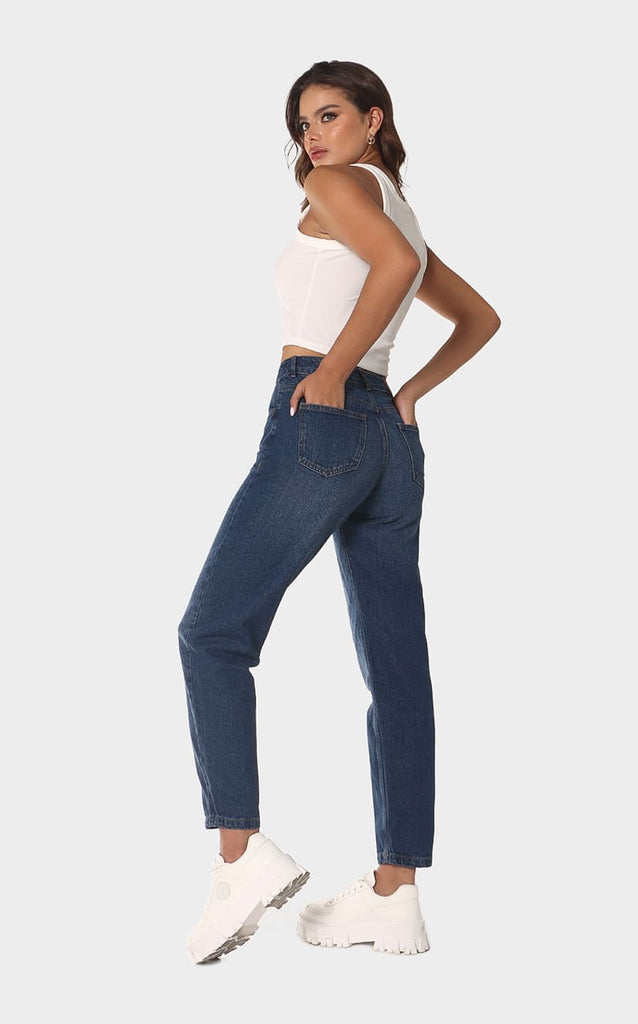 Jean Mom Fit Blue - Navissi