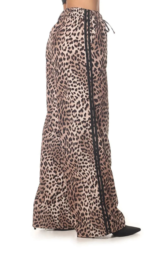 Pantalón Animal Print Líneas - Navissi Clothing ♡