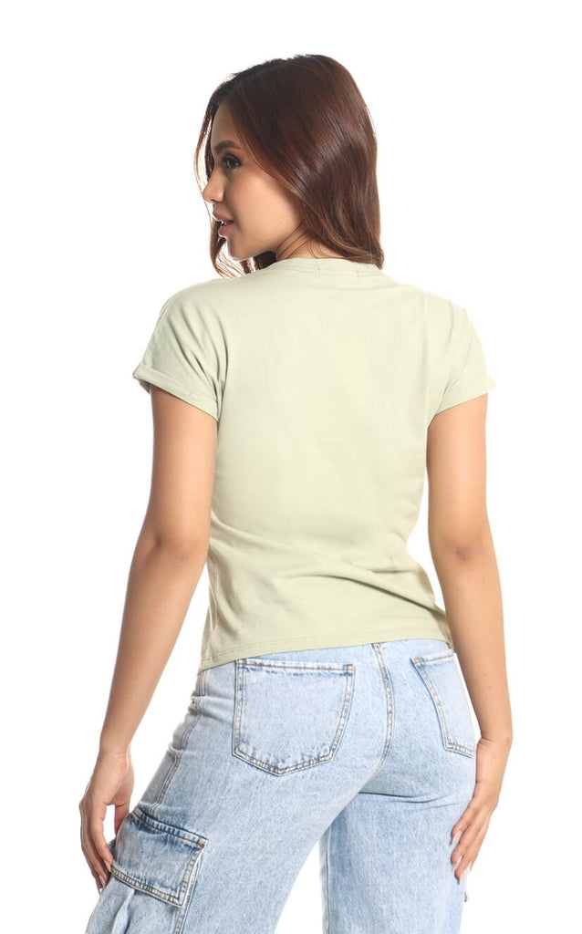 Camiseta Verde Wonderful - Navissi Clothing ♡