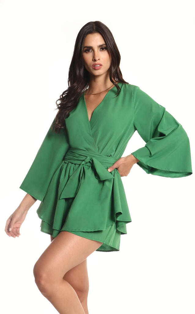 Enterizo Verde Amarre - Navissi Clothing ♡