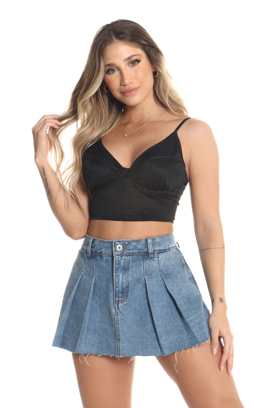 Falda Short Denim – 10B GROUP LLC - Main Image