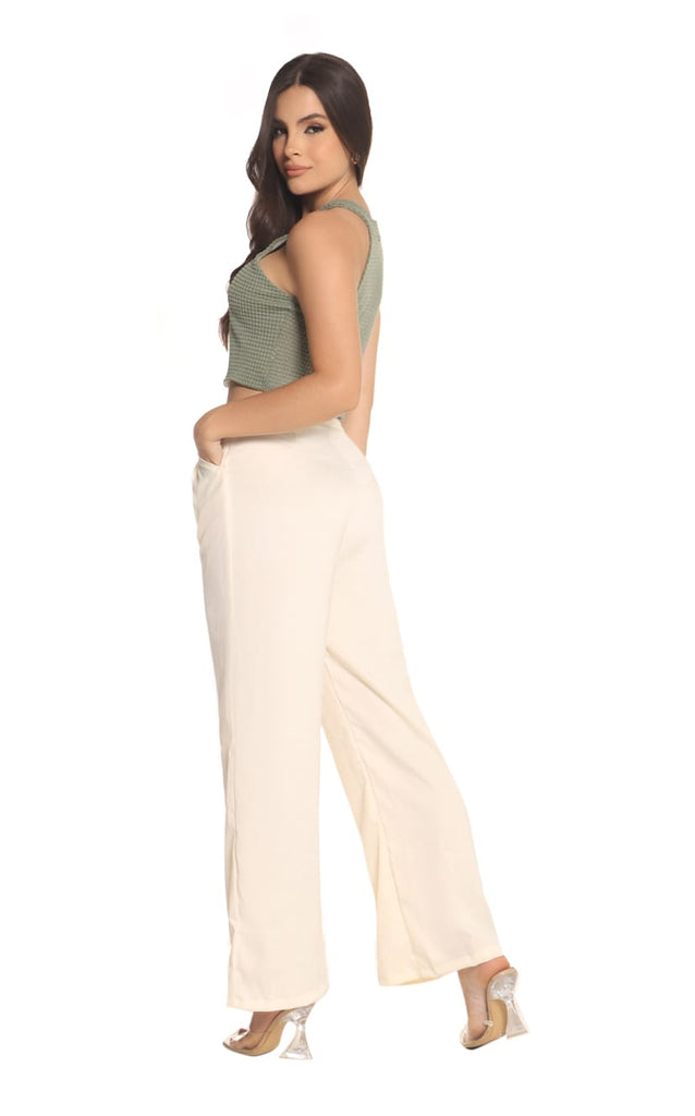 Pantalón Beige Sastre - Navissi Clothing ♡